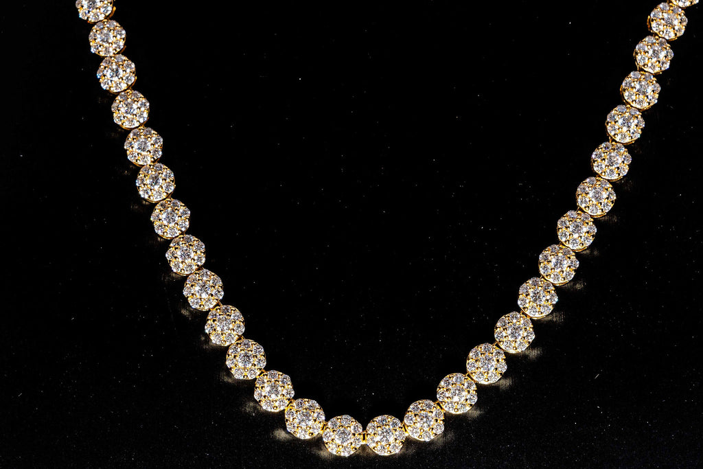Royal Halo Tennis Chain