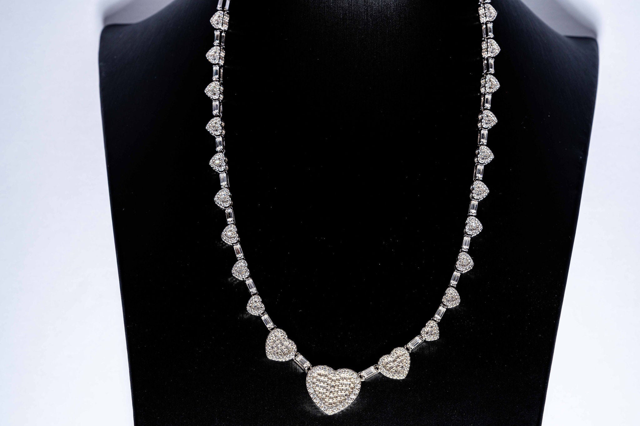 Baguette Heart Emeralds