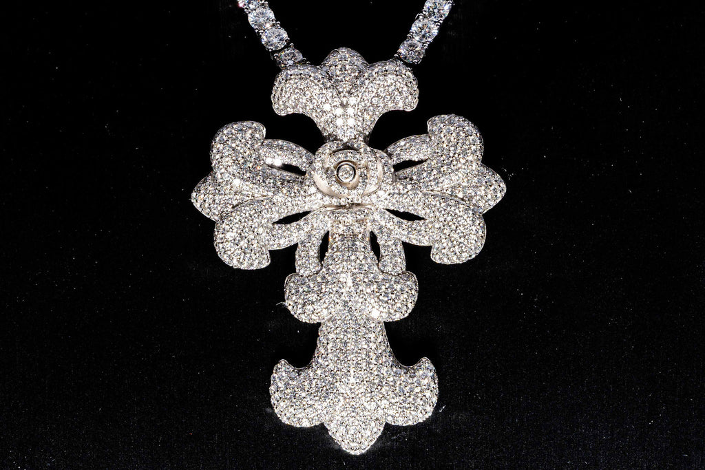 Chrome Royal Cross Set