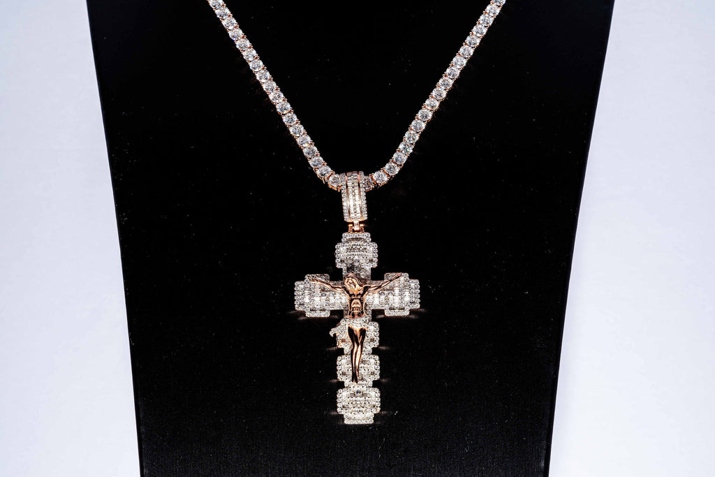 Rose Crucifix