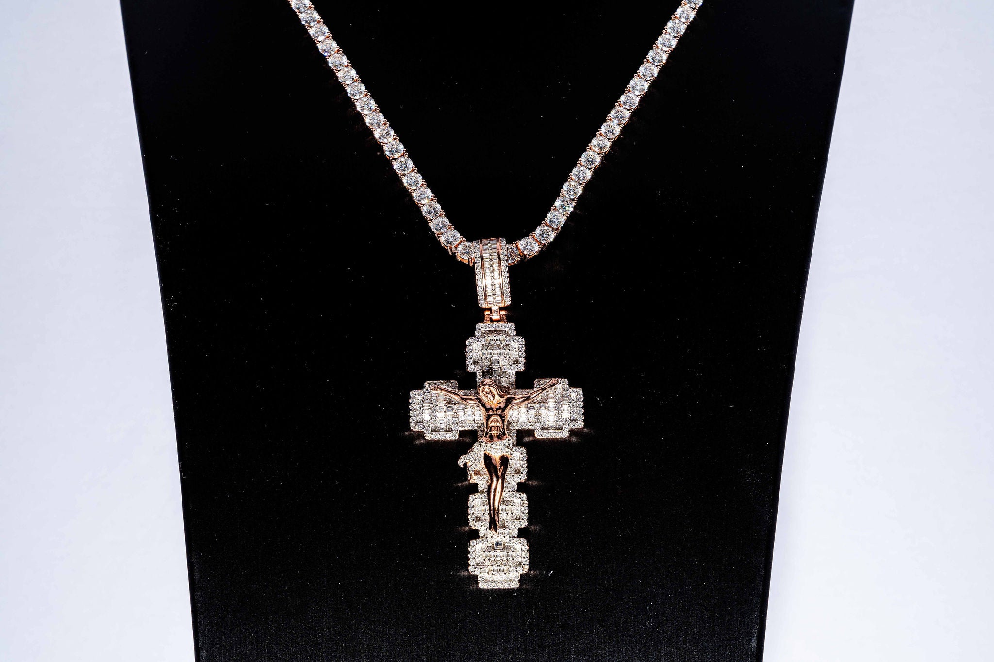 Rose Crucifix