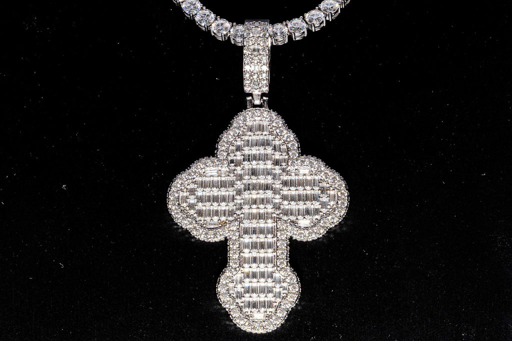 Cathedral Baguette Cross Set