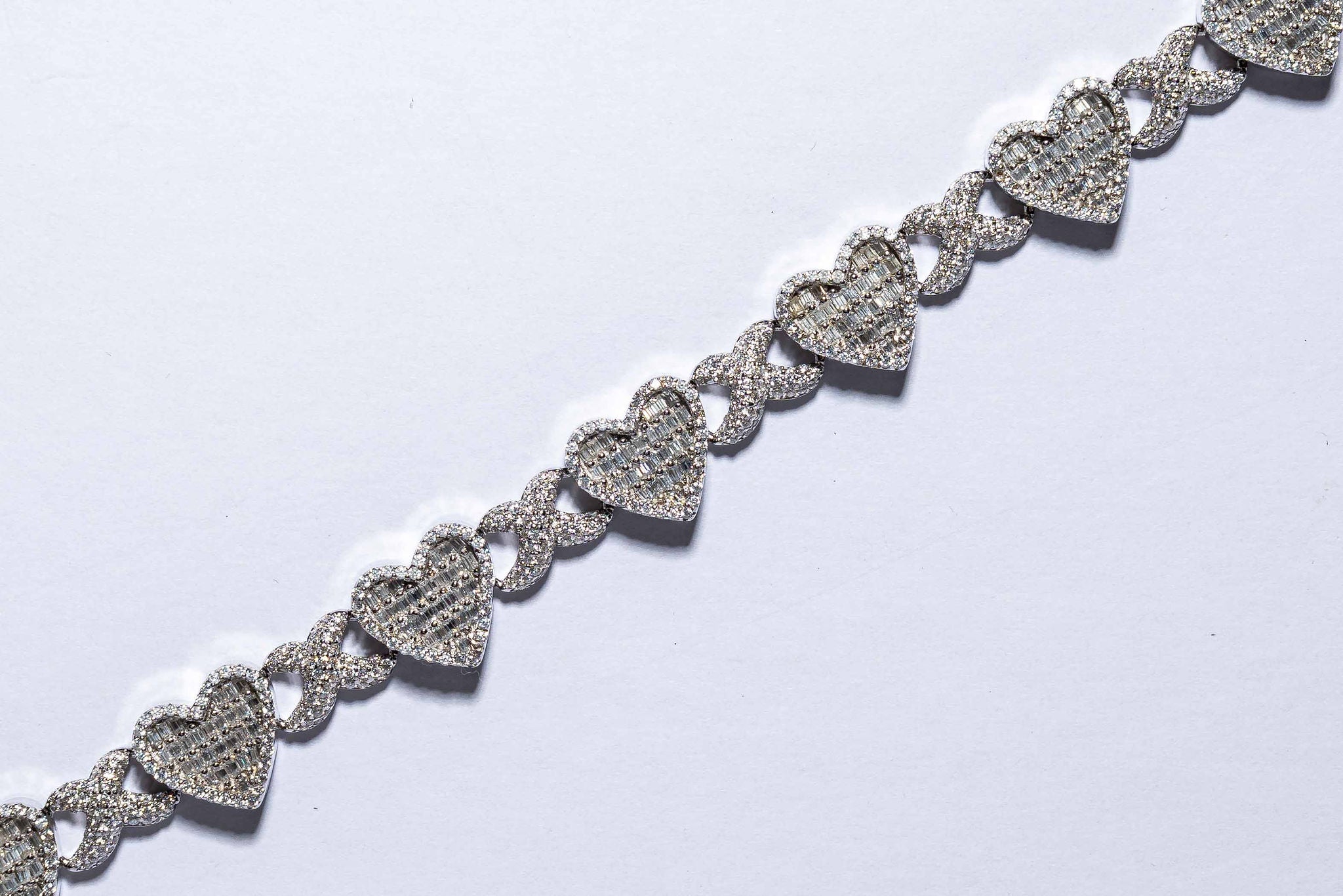 Infinity Hearts Cuban Bracelet