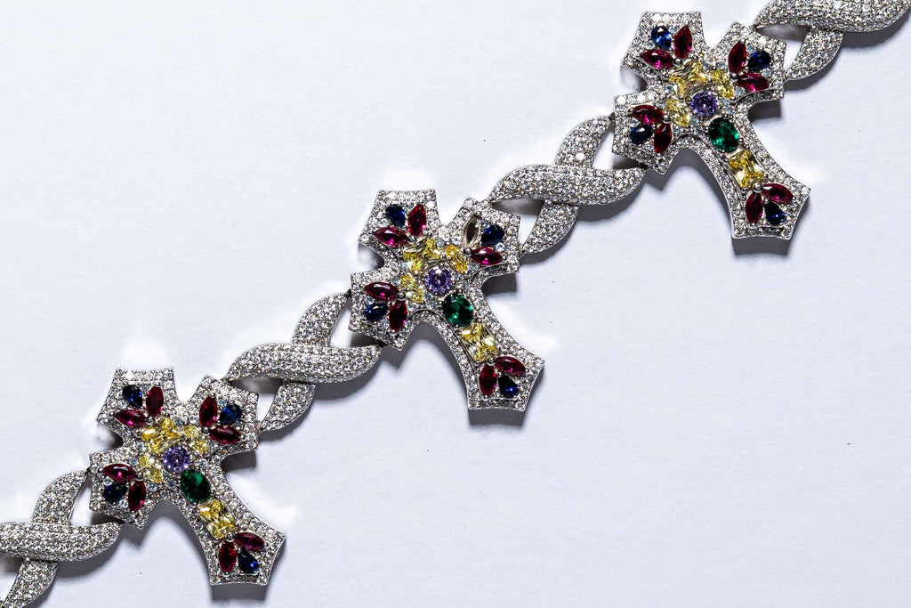 Prism Cross Bracelet