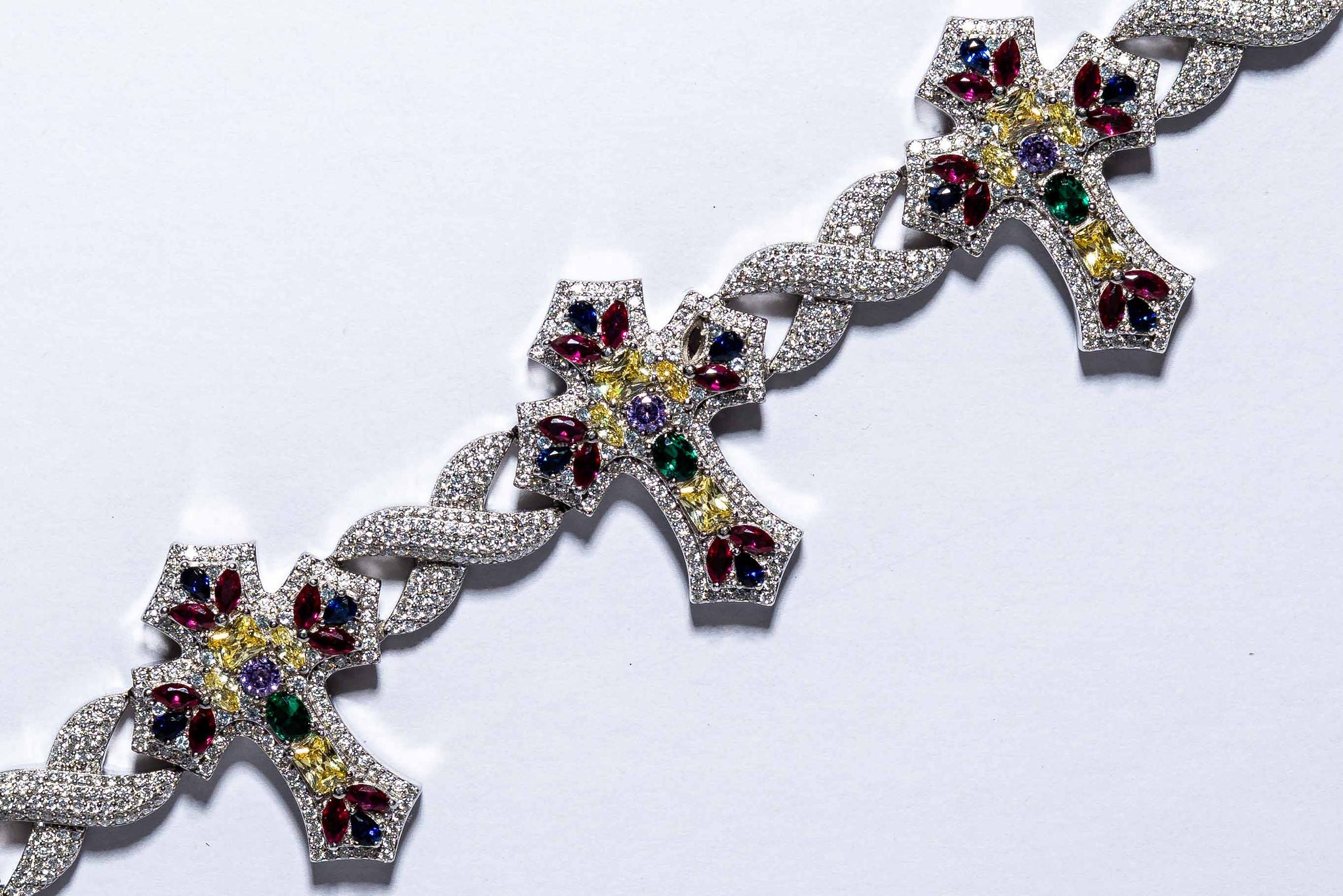 Prism Cross Bracelet