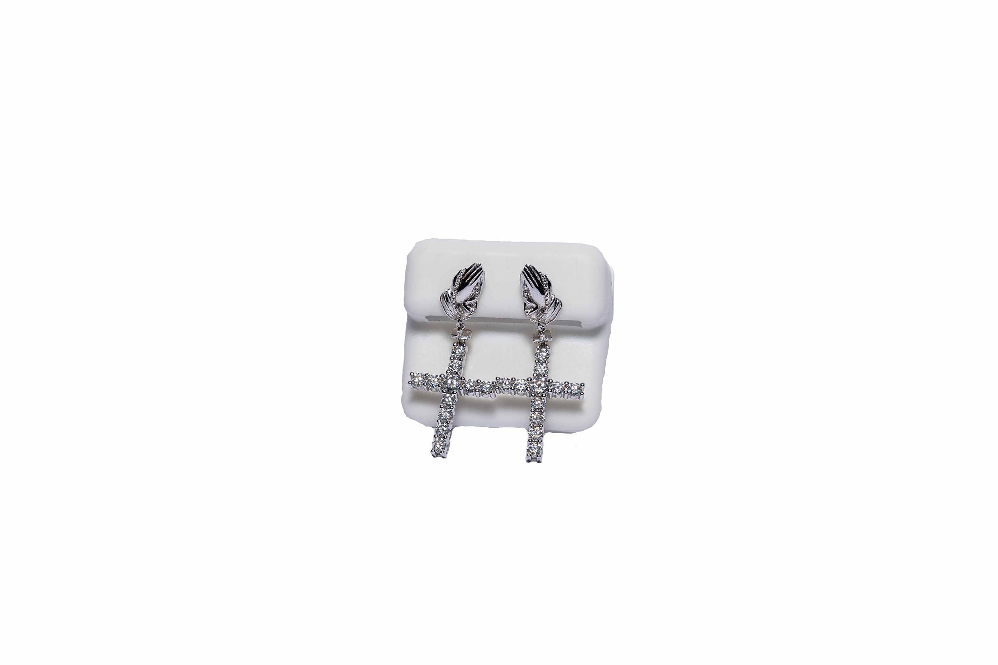 Praying Hands Cross
