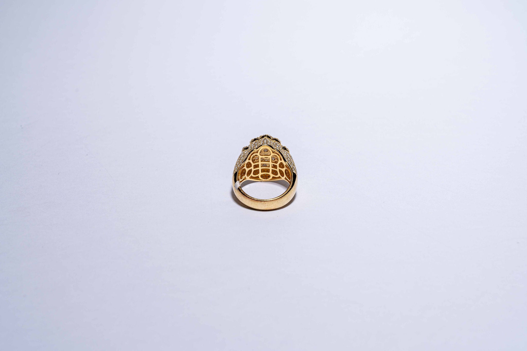 Hamsa Inverted Hand Ring