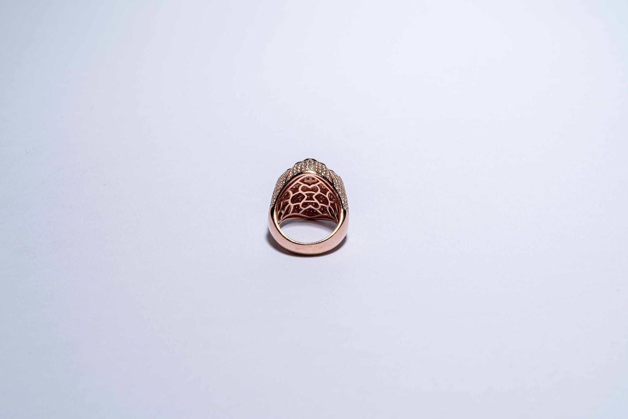 Rose Sovereign Cross Ring