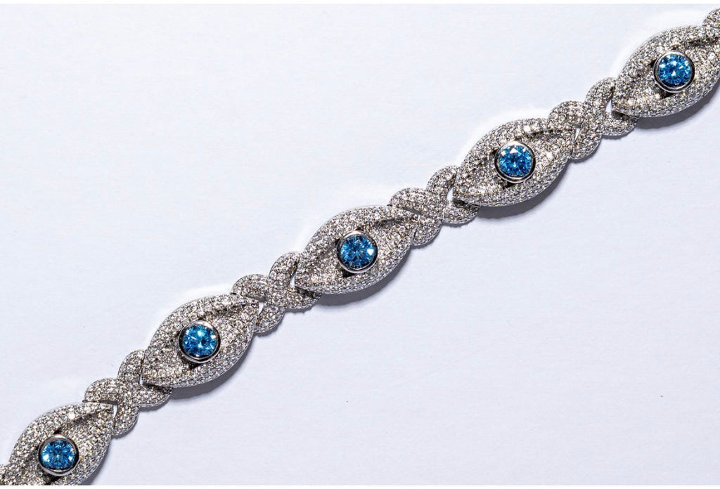 Infinity Blue Bracelet