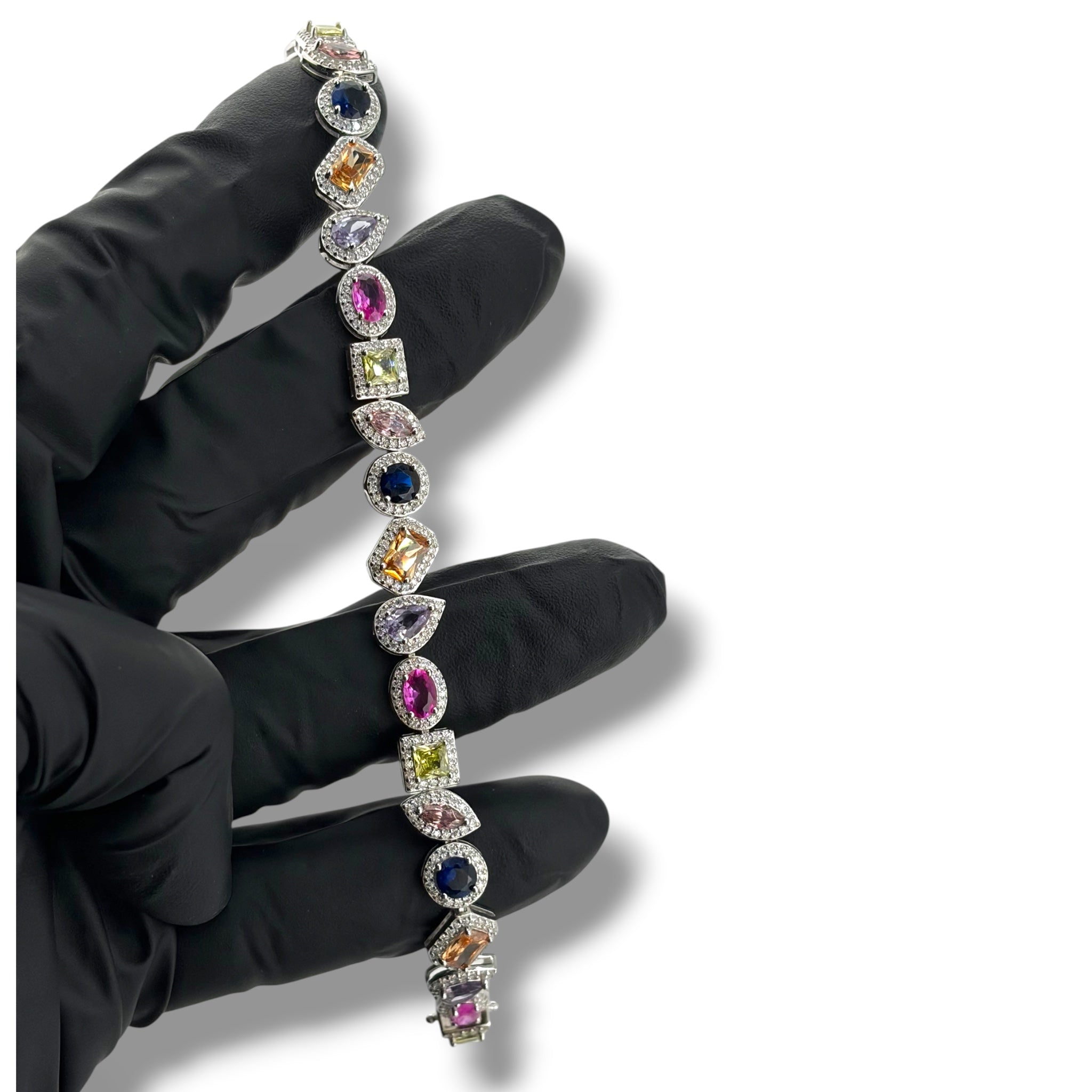 Multi-color StoneShape Style Bracelet
